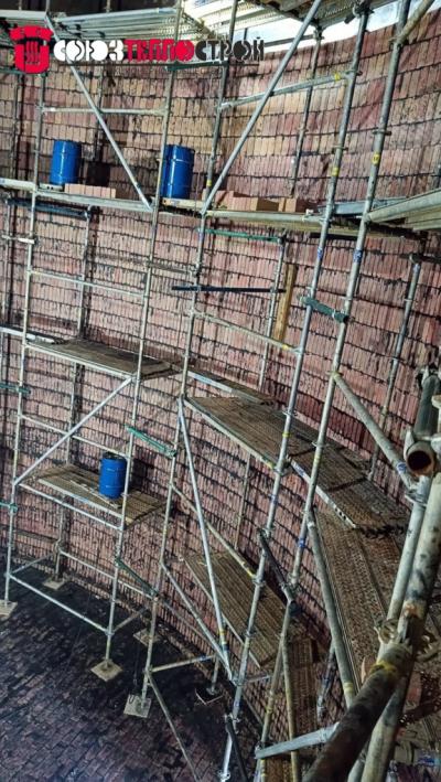 Кислотоупорная футеровка резервуаров для хранения серной кислоты
