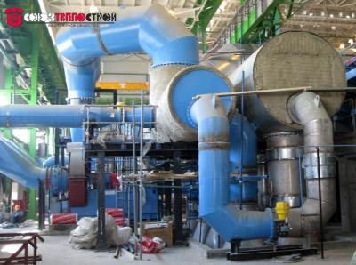 Наружная теплоизоляция трубопроводов и оборудования комплекса нагревательных печей Стана-5000